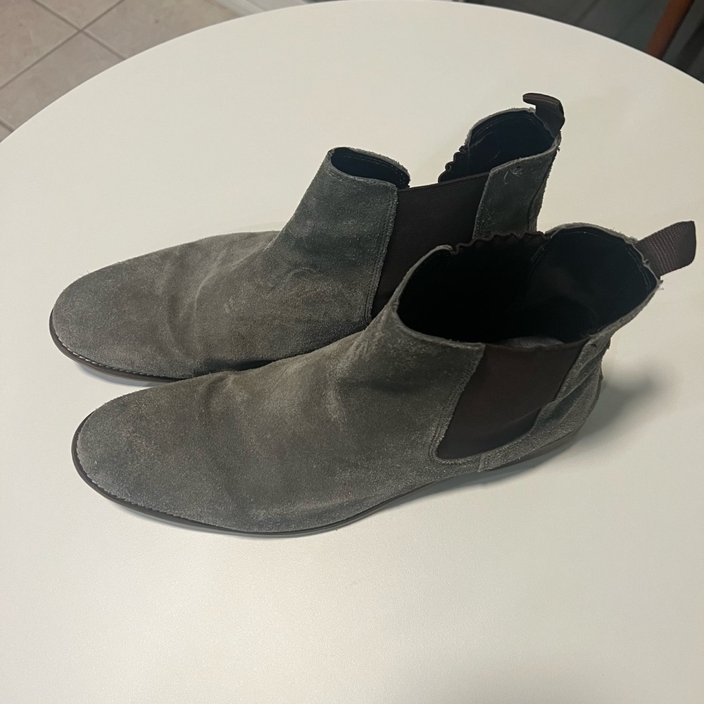 Suede Chelsea Boots